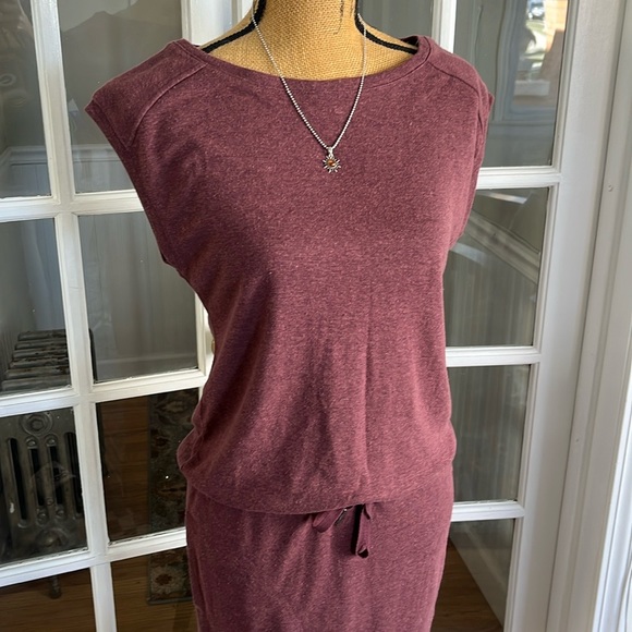 Prana Dresses & Skirts - Prana Caris Cozy Up Dress Raisin Heather New with Tags Size Small Soft Stretch